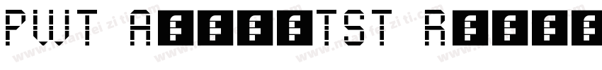 PWT ArionTST Regular字体转换